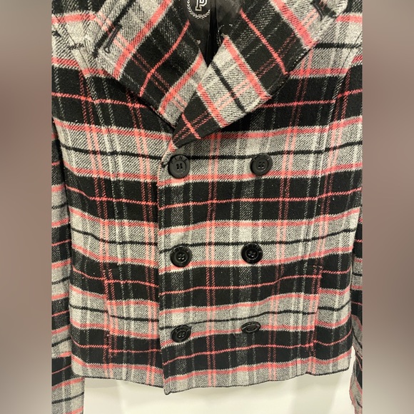 PINK Victoria’s Secret 1986 Plaid Coat - Size XS - Picture 2 of 4